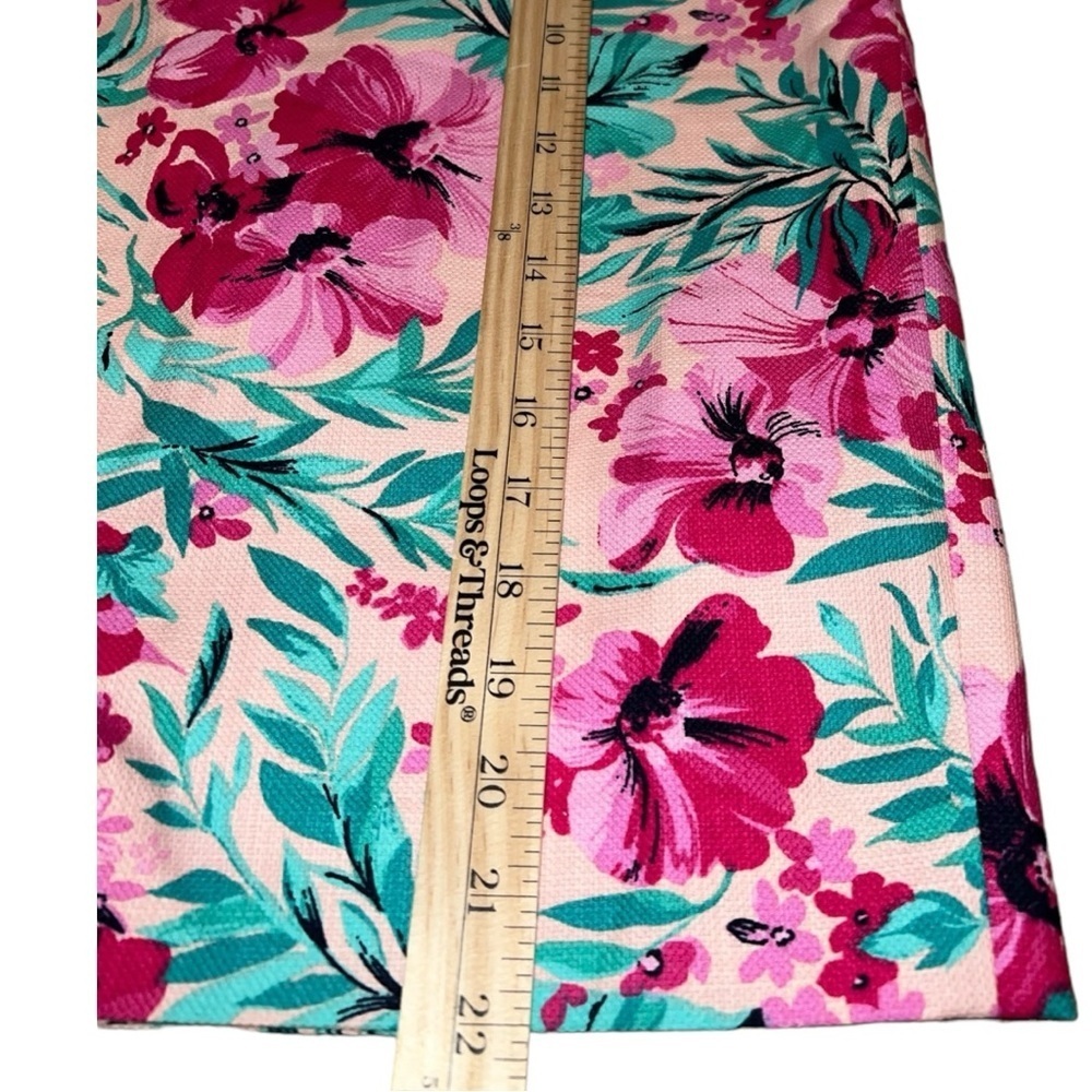 J. Crew NWT Floral Basketweave Pencil Skirt Spring Summer - Picture 6 of 7